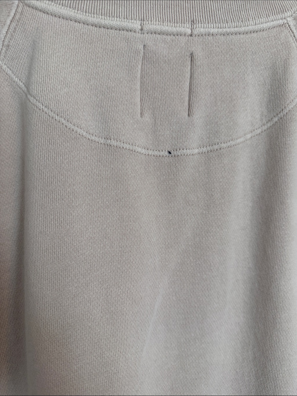 GAP Short Sleeve Sweatshirt in Light Taupe - Picture 4 of 4